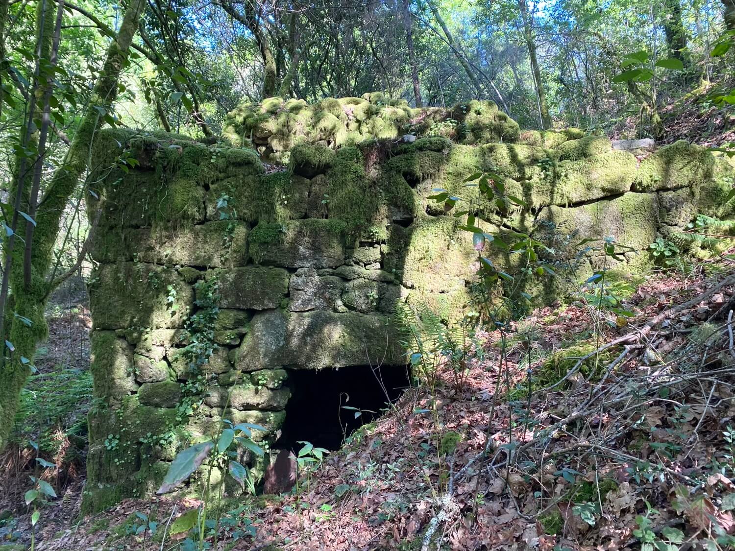 Regueiro e Muíños da Esquipa, Calvelo Guíate Galicia