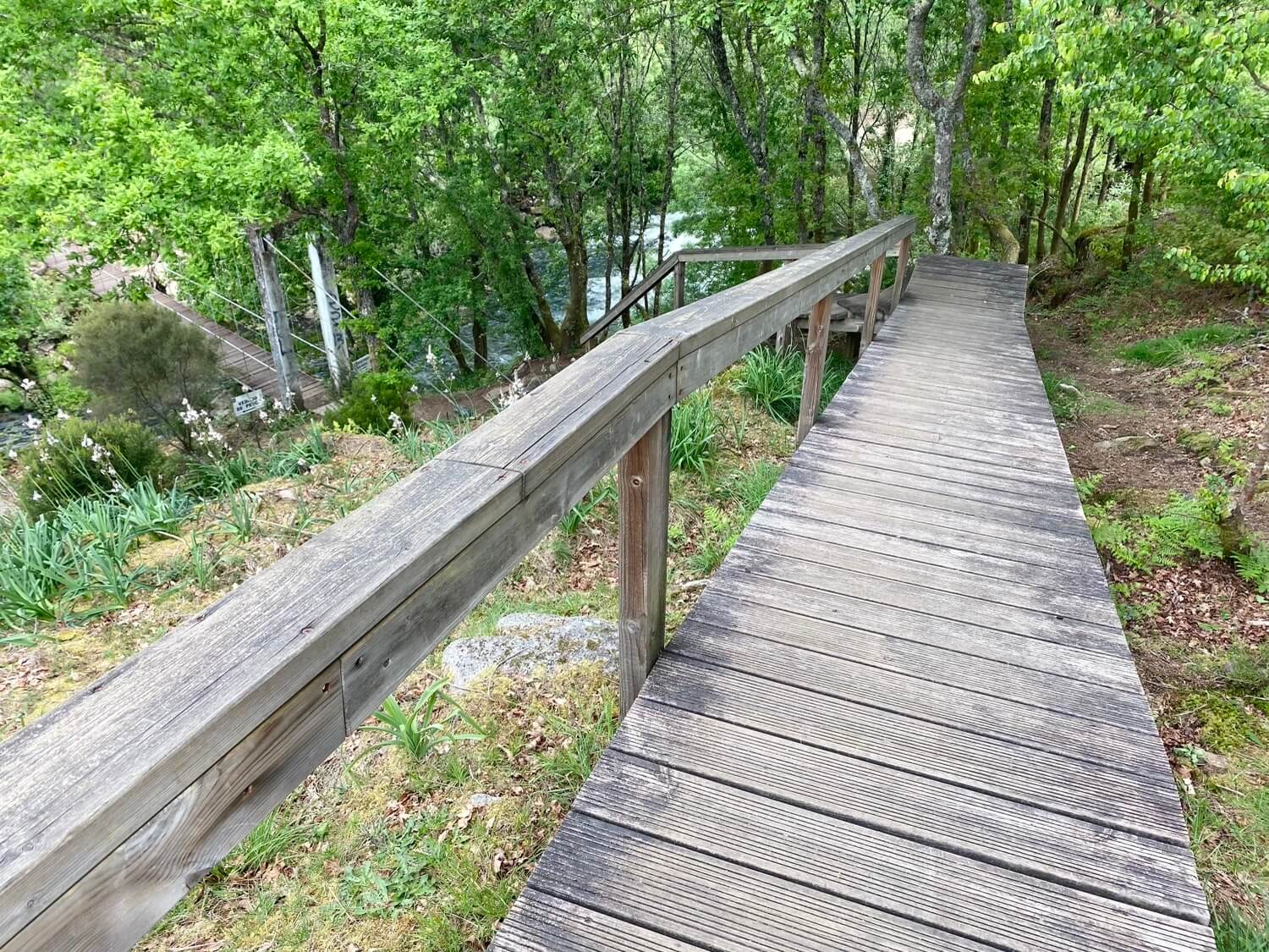 Puente Colgante de Calvelo Guíate Galicia