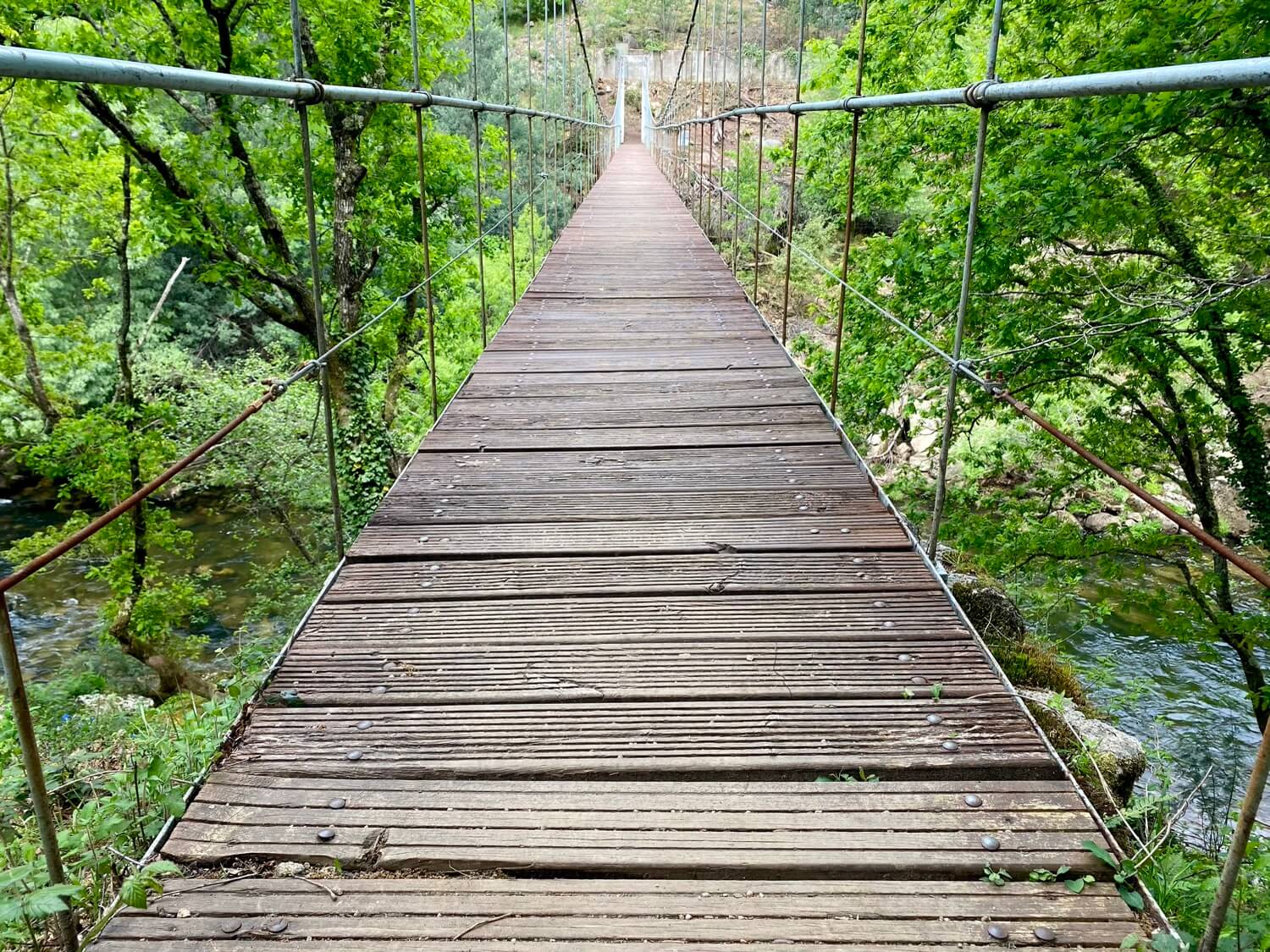 Puente Colgante de Calvelo Guíate Galicia