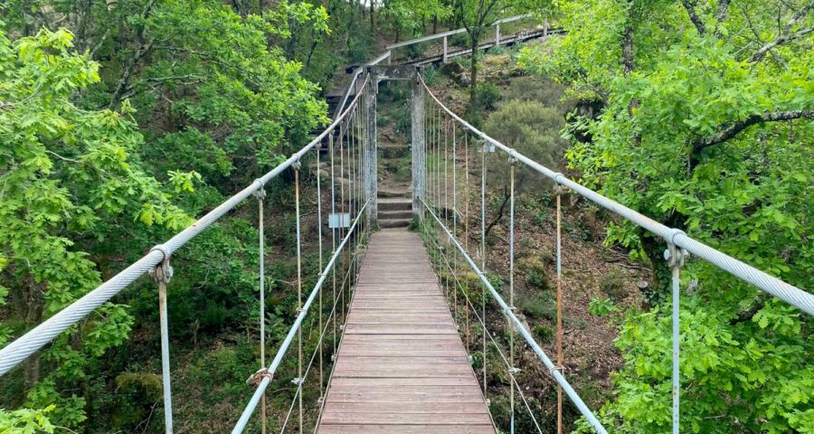 Puente Colgante De Calvelo Guíate Galicia