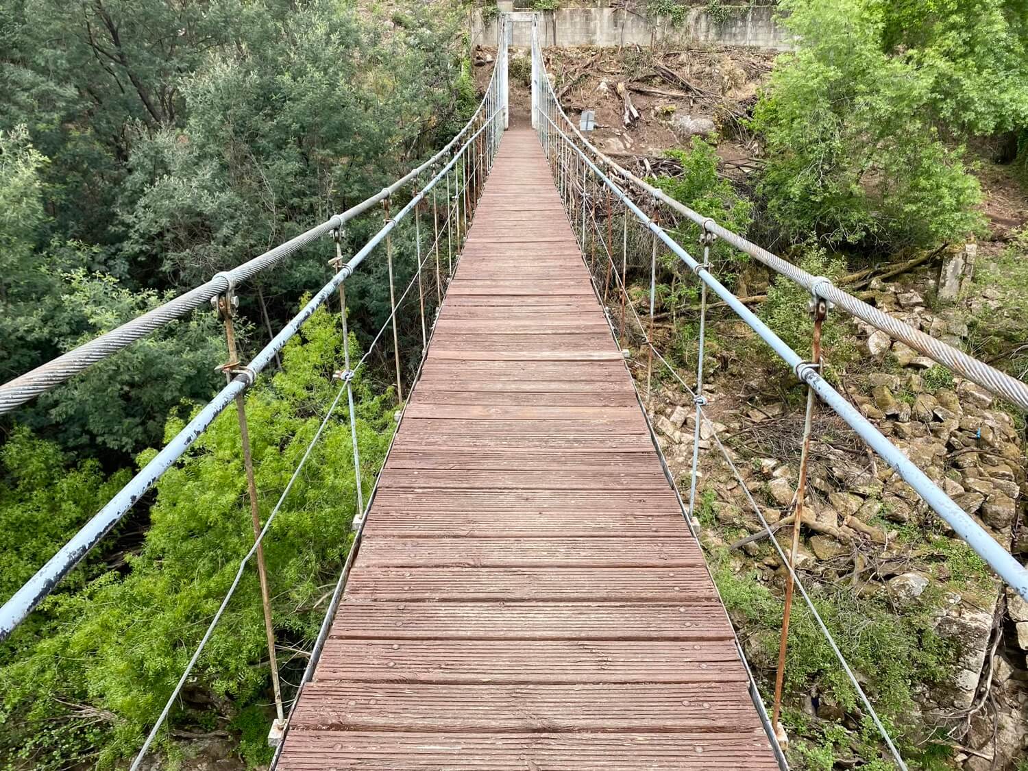 Puente Colgante de Calvelo Guíate Galicia