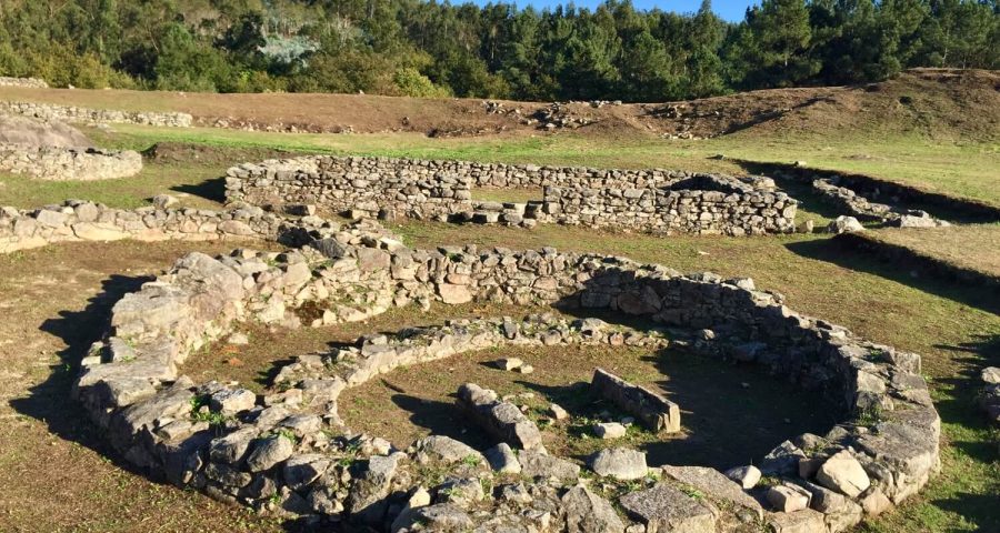 Castrolandín, El Yacimiento Arqueológico De Cuntis