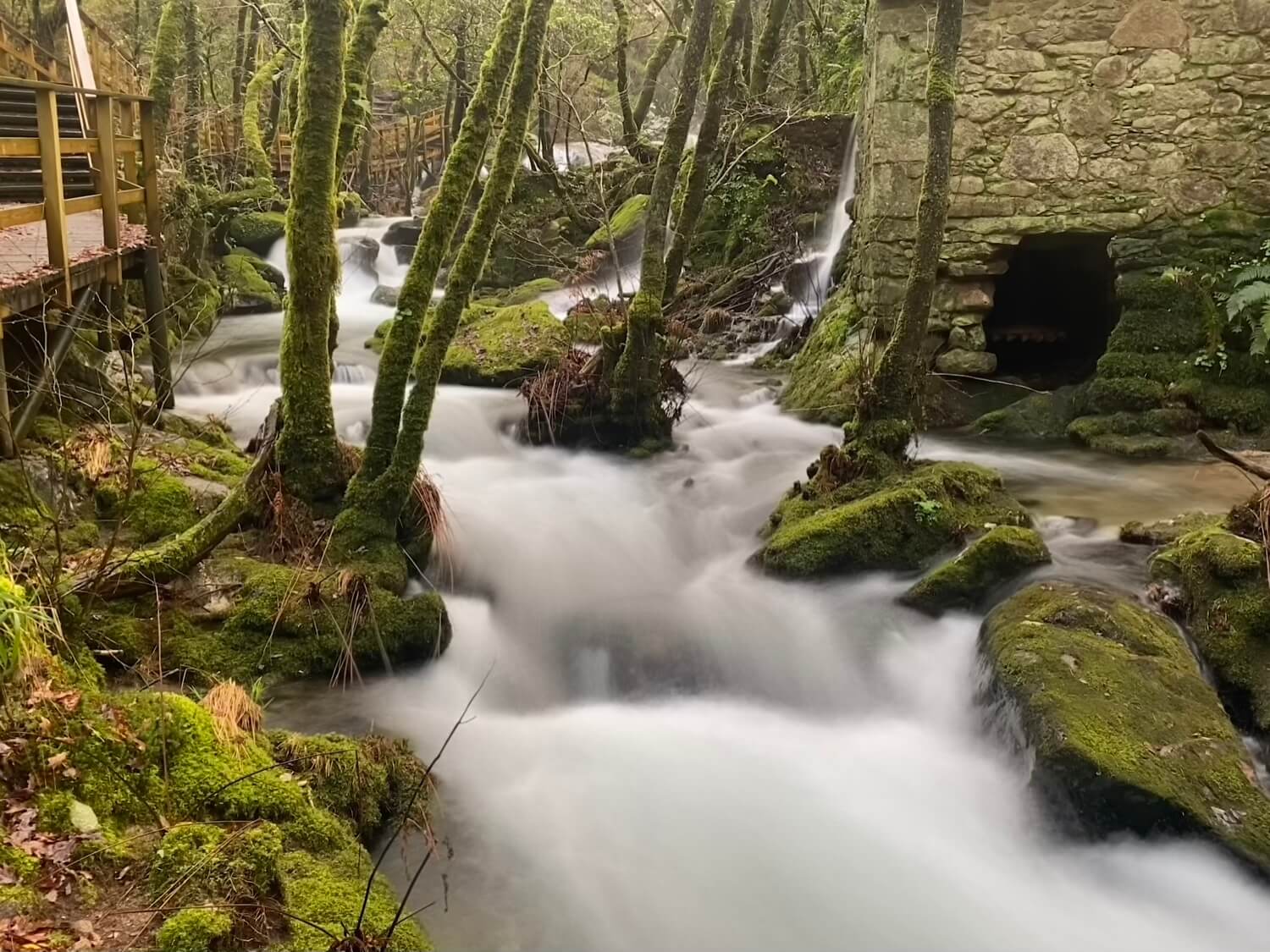 Cascada Raxoi Molinos Parafita Guíate Galicia