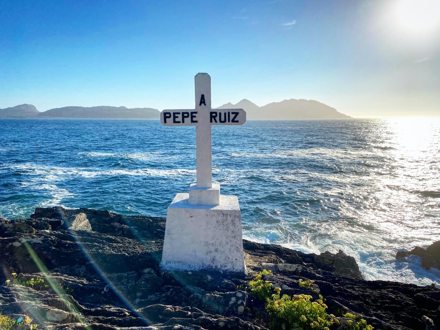 Cruz Punta Robaleira Guíate Galicia