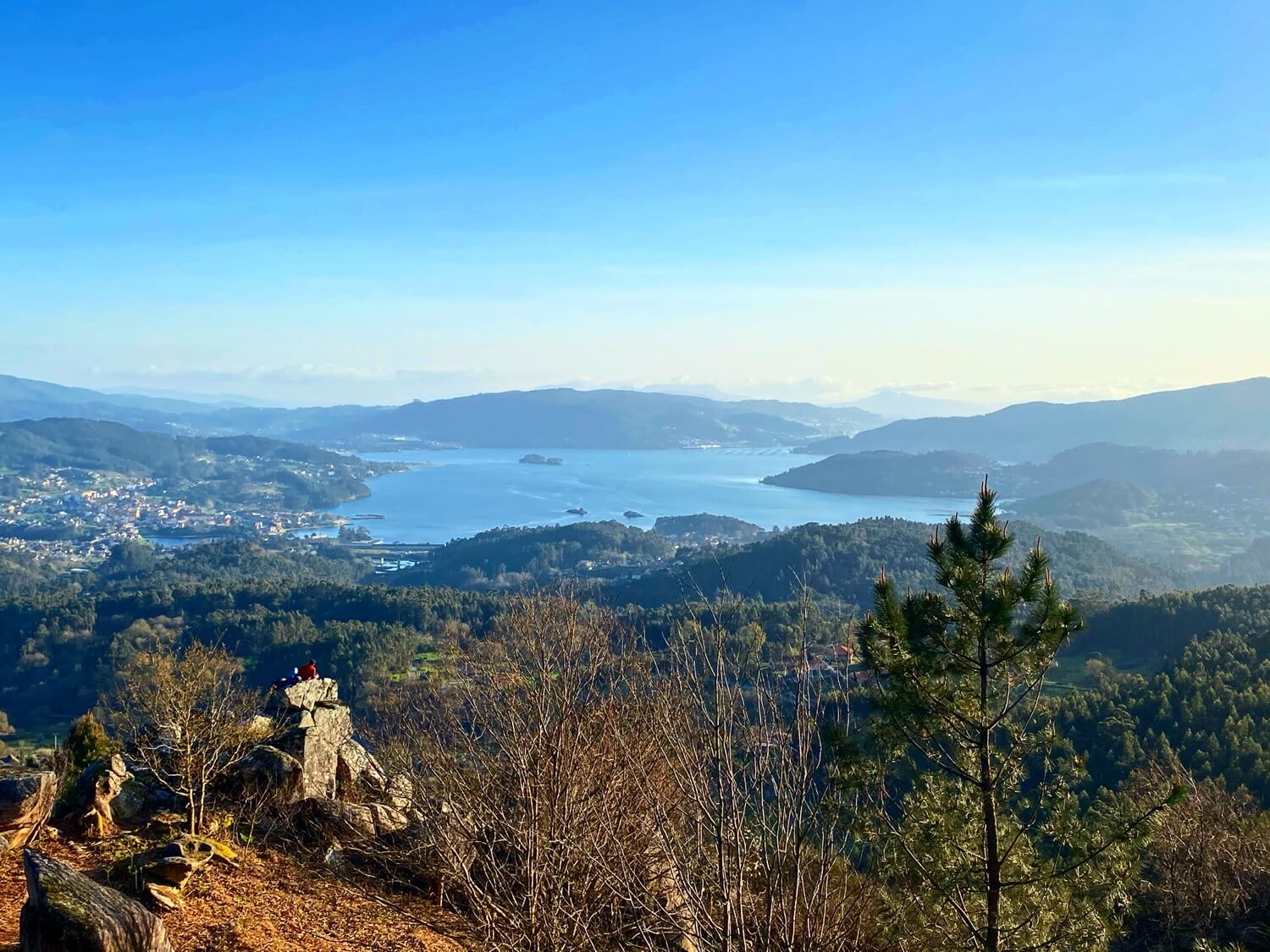 Mirador Couto das Forcadas Parque Forestal da Fracha Guíate Galicia