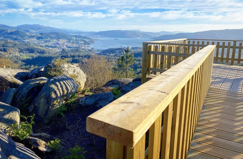 Miradores Parque Forestal da Fracha Guíate Galicia