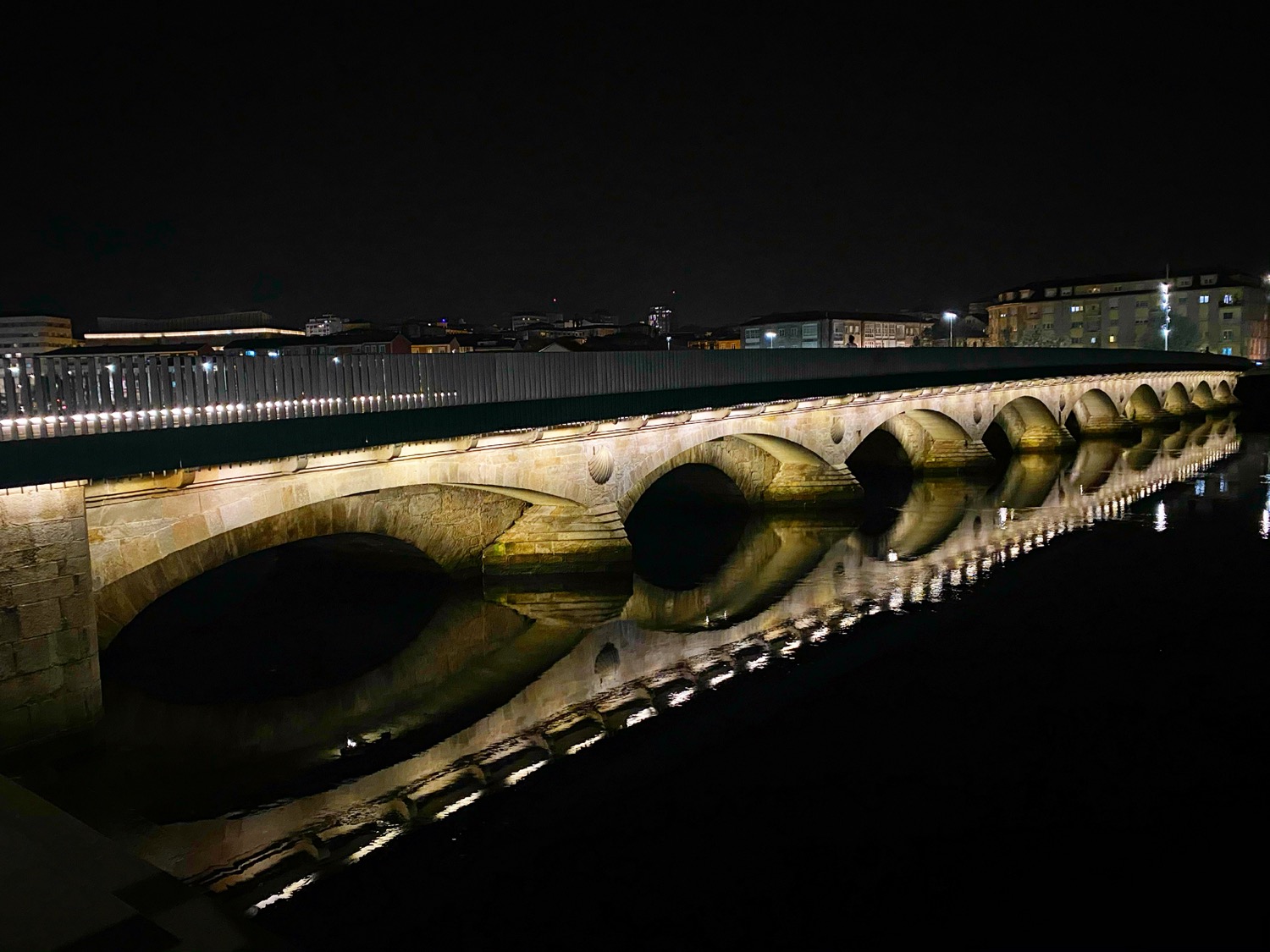 Puentes Iluminados De Pontevedra Guíate Galicia