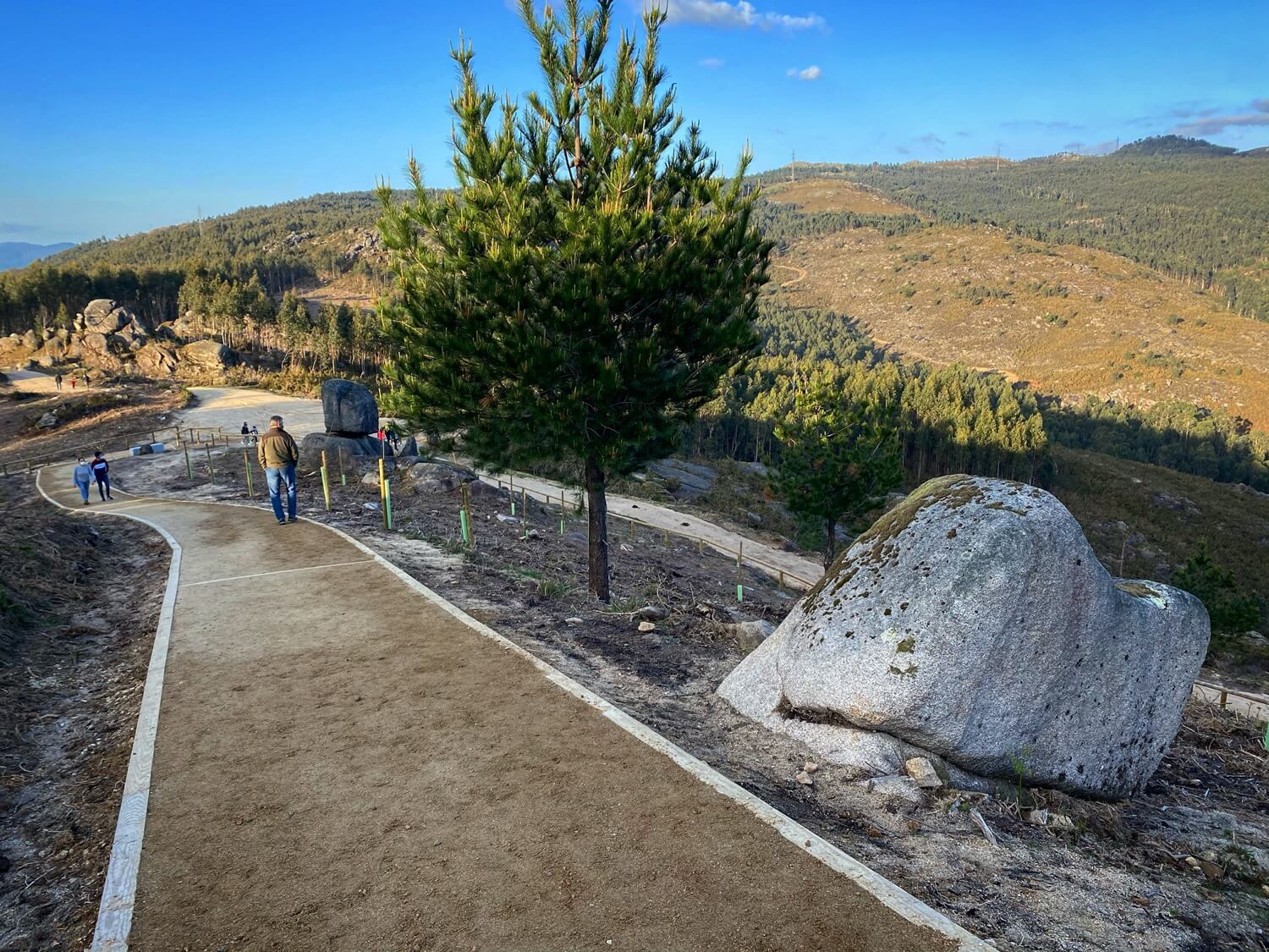 Mirador Couto das Forcadas Parque Forestal da Fracha Guíate Galicia