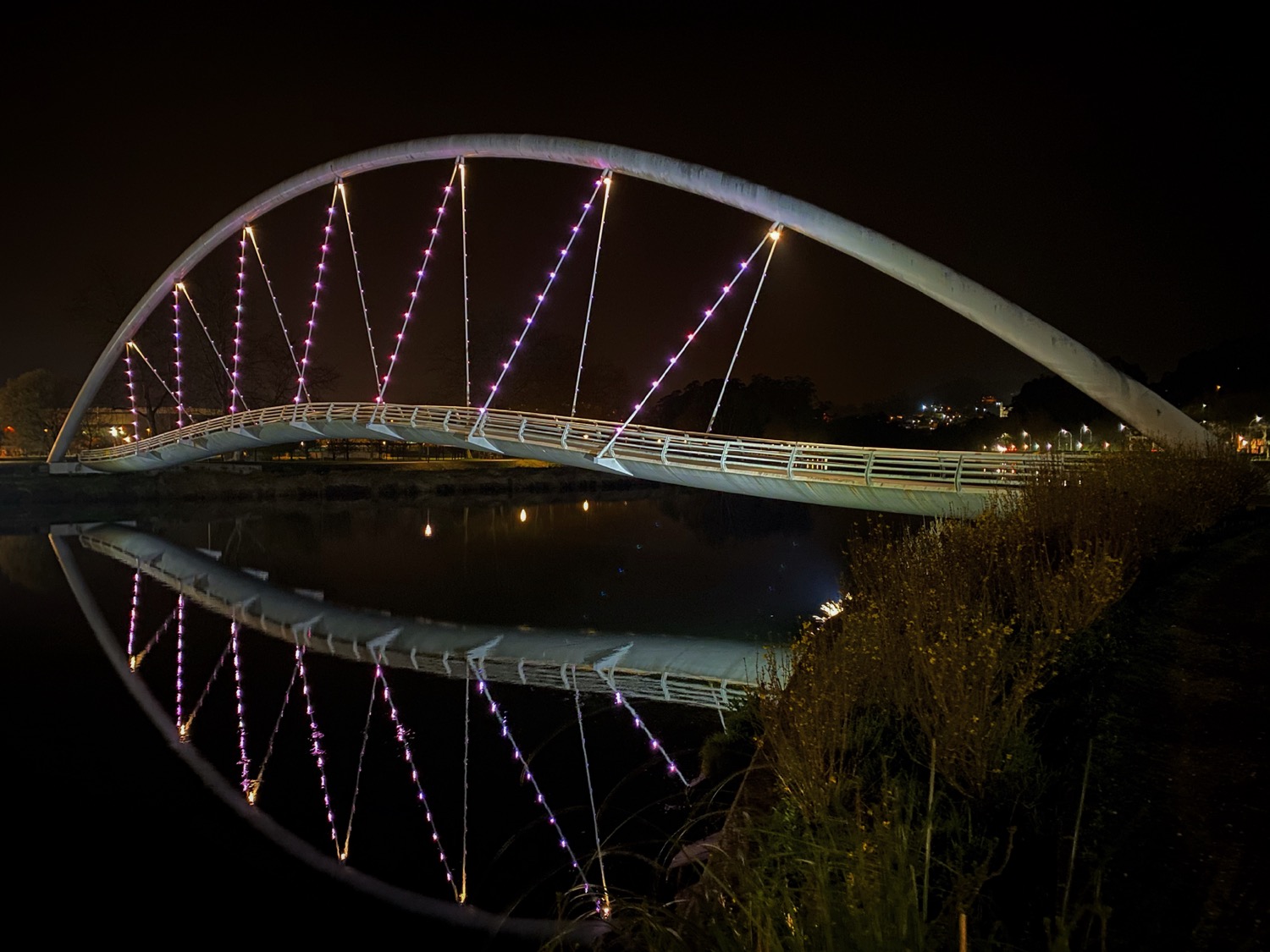 Puentes Iluminados De Pontevedra Guíate Galicia