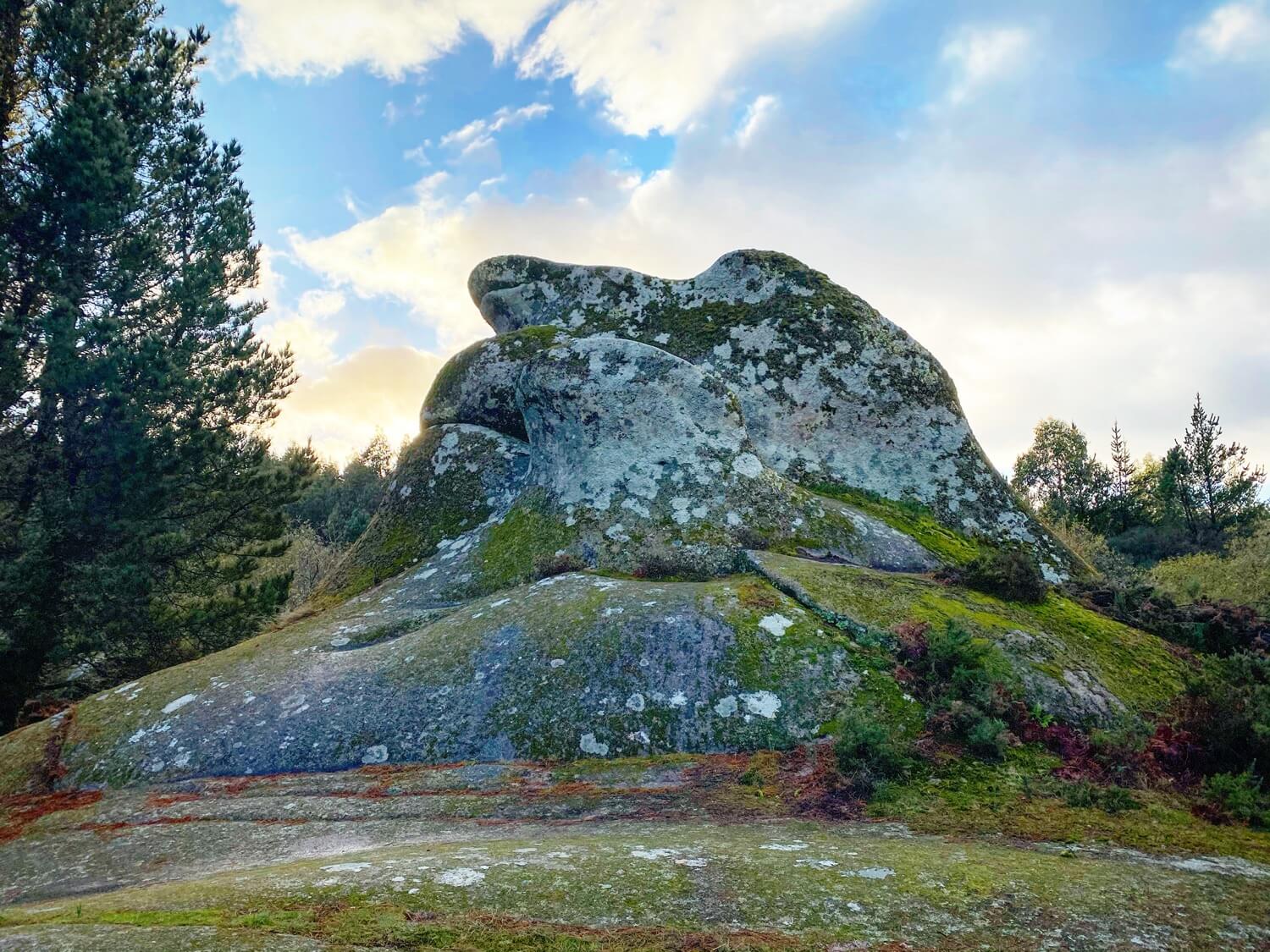 Mirador Outeiro Navío Parque Forestal da Fracha Guíate Galicia