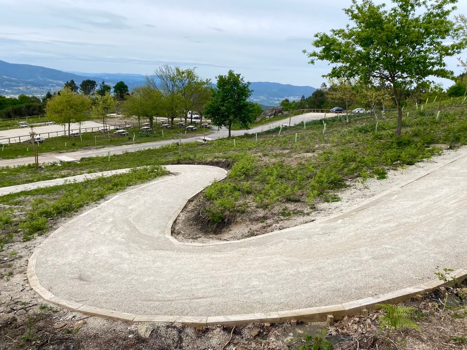 Mirador Outeiro Navío Parque Forestal da Fracha Guíate Galicia