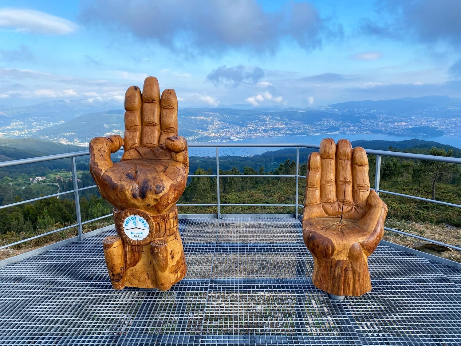 Mirador Monte do Faro, Domaio Guíate Galicia