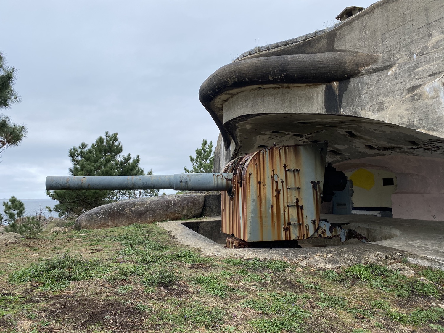 Batería Militar J1 Puerto Cuaces Guíate Galicia