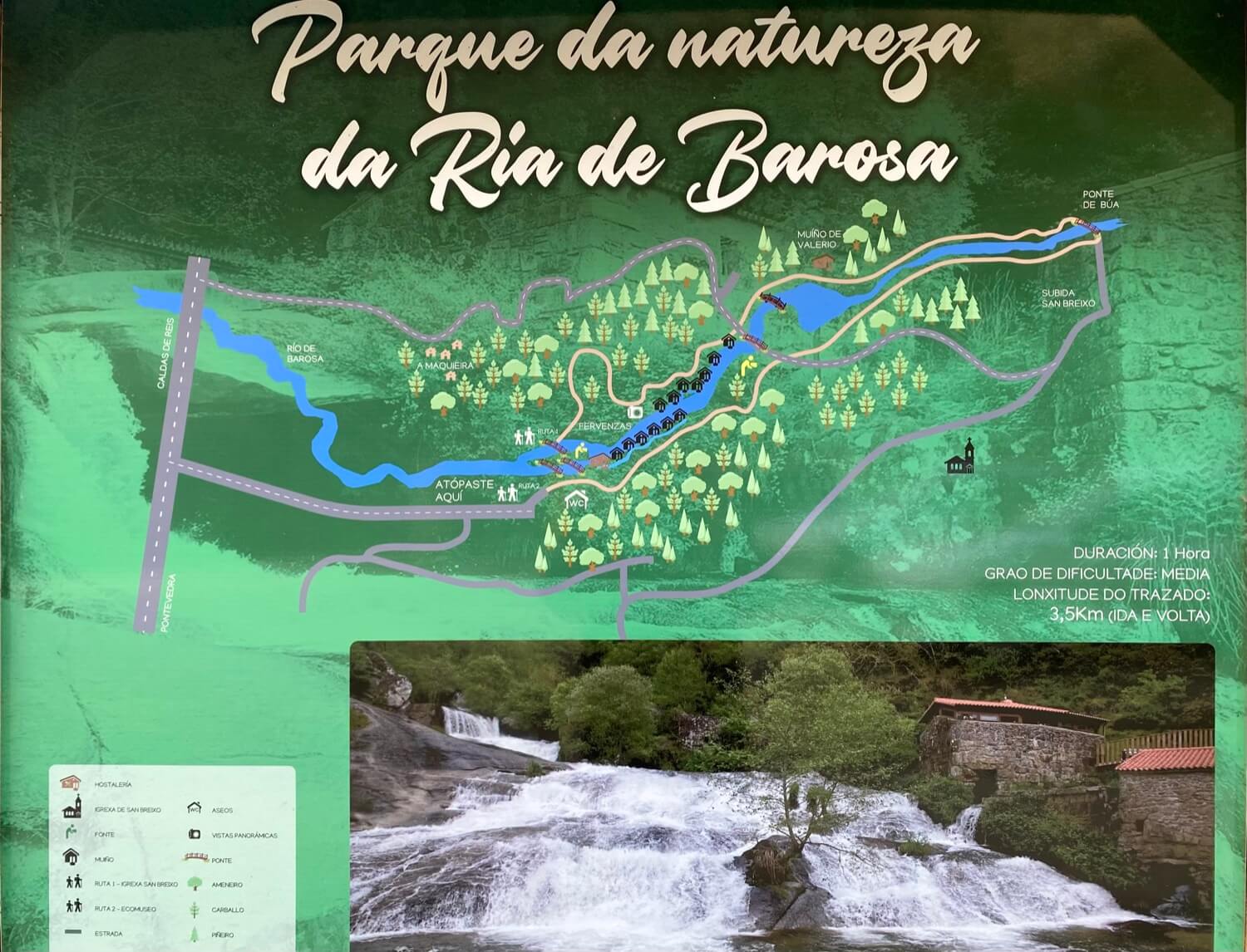 Parque Natural de Barosa Guíate Galicia