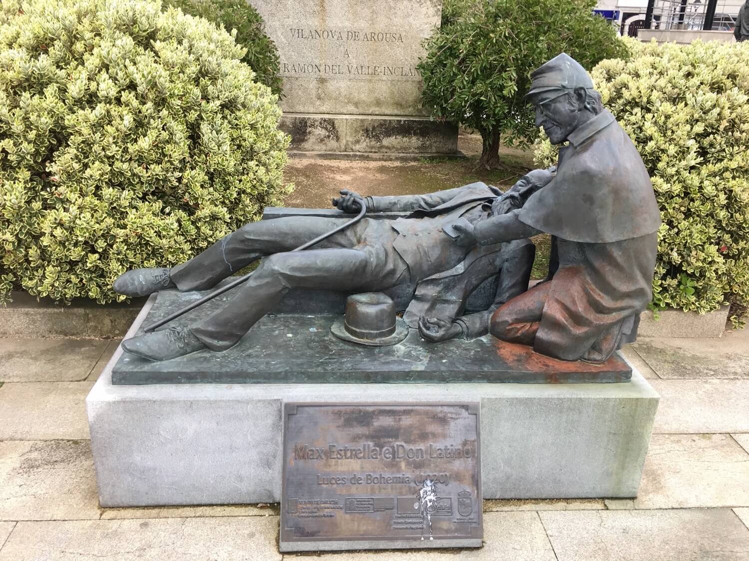 Escultura de Lucas Míguez Guíate Galicia